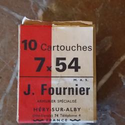 Balles 7x54 Fournier