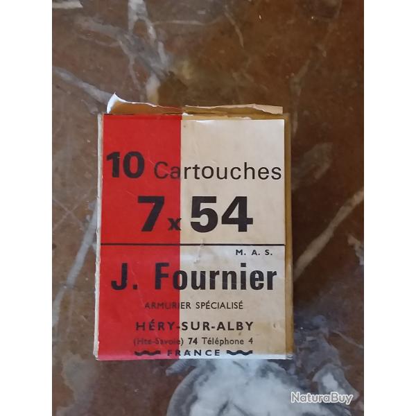 Balles 7x54 Fournier