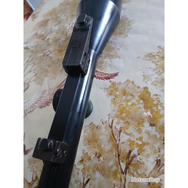 Lunette zeiss 8�56 avec avec fixation pivotant pour carabine