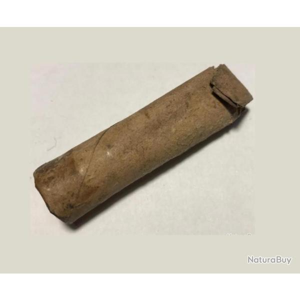 Cartouche militaire fran�aise Mle 1863 - pour fusils 1822 T Bis et autres fusils ray�s - Guerre 1870