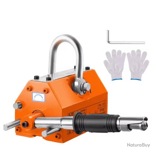 400 KG �l�vateur magn�tique Permanent capacit� de traction 2.5 facteur de s�curit� en n�odyme