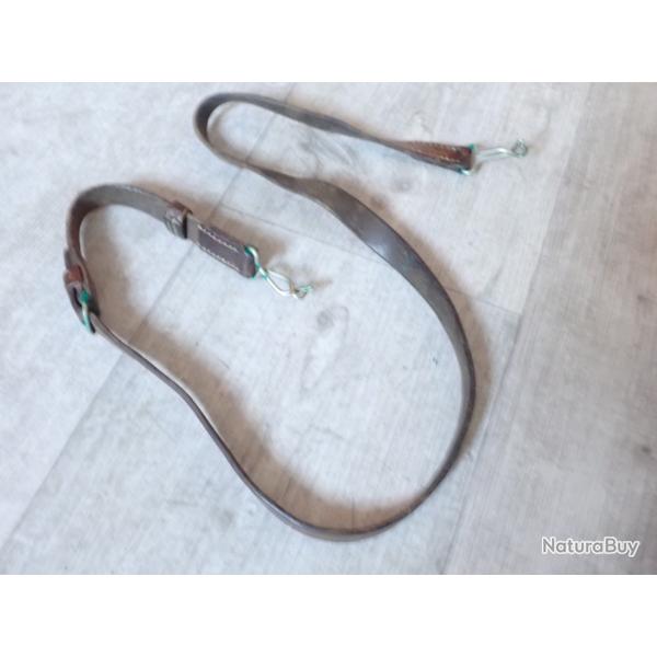 Bretelle, sangle de holster de revolver 1882, 82/29 ou pistolet ou sacoche jumelle Suisse (2)