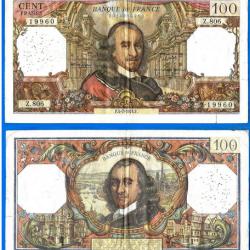 France 100 Francs 1974 Billet Corneille Franc