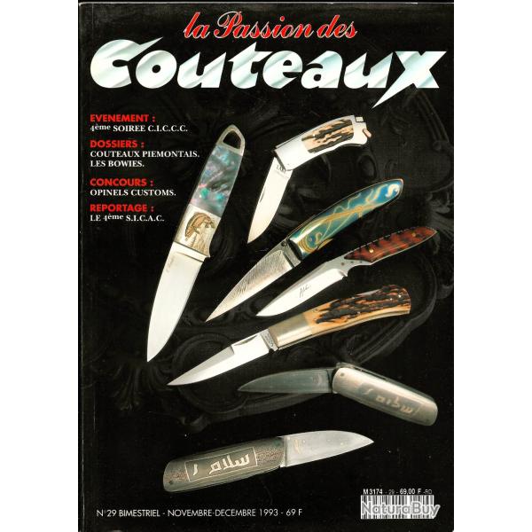 Magazine La Passion des Couteaux.