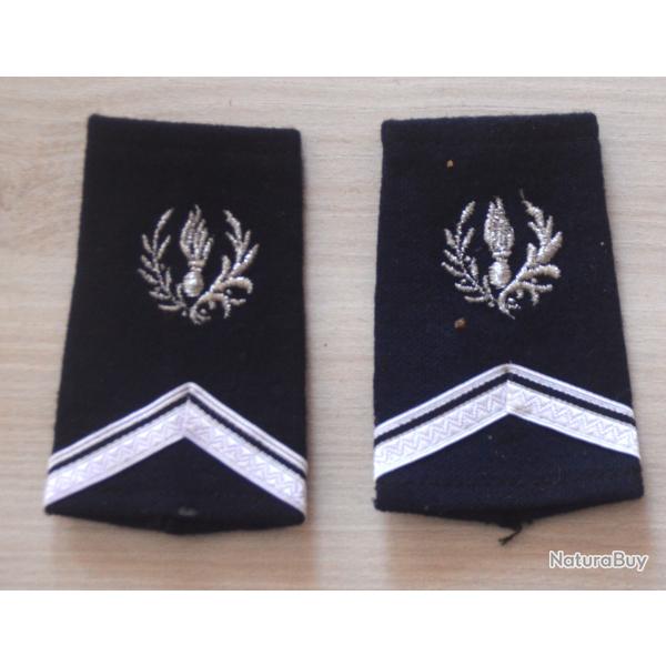 Fourreaux grade sergent
