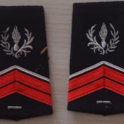 Fourreaux grade brigadier