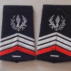 Fourreaux grade brigadier chef