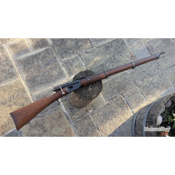 Fusil Vetterli 1871 percussion centrale