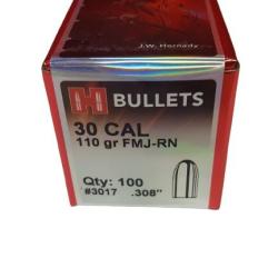OGIVES DE RECHARGEMENT HORNADY CAL. 30M1 110GR RN