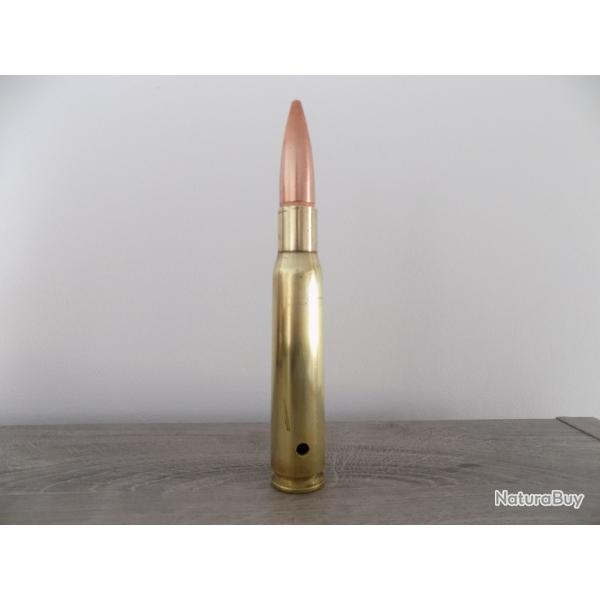 Cartouche calibre 12.7mm neutralis�e par per�age.