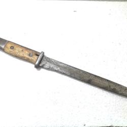 Baionnette dans l &eacute;tat.