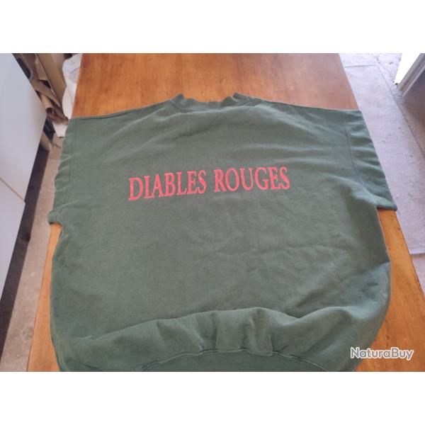 Sweat shirt 152 diable rouge