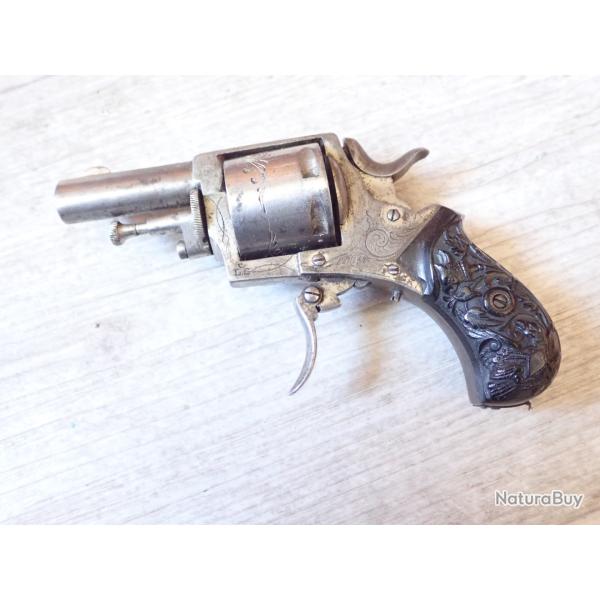 Revolver de Li�ge (ELG) avec plaquettes magnifiques