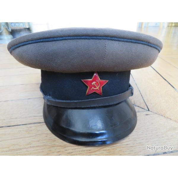 casquette sovi�tique M35 ou M38 de soldat ou sous-officier de l'Arm�e rouge (RKKA) P�riode1936/1941