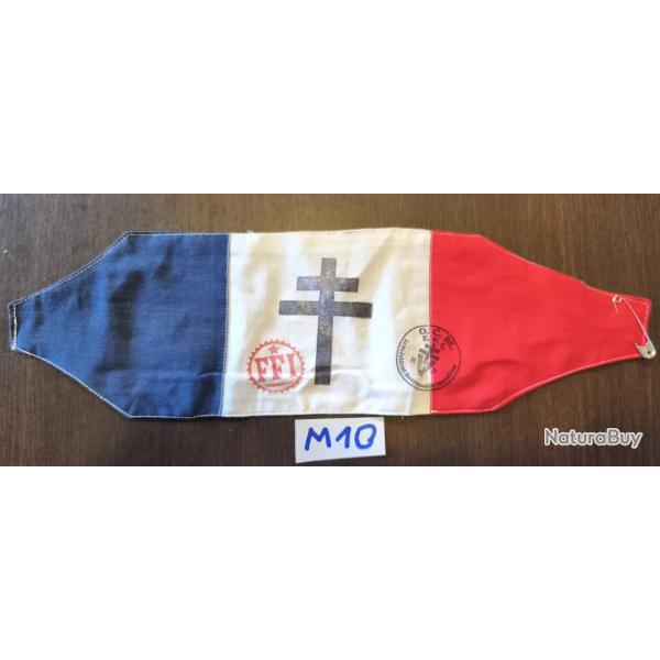 Brassard FFI r�sistance Reproduction copie  ref M10