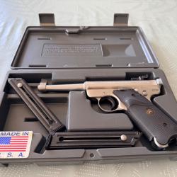 Magnifique RUGER MARK II INOX standard 22 LR
