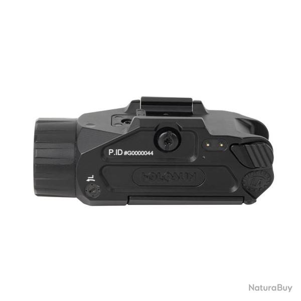LAMPE Blanche P.ID DUAL 800Lumens, LASER VERT &amp; IR, Port de Recharge Magnetique,