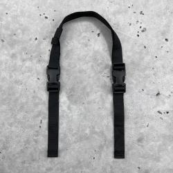 D-Ring Headrest Post "Top" Side-Release Buckle Sewn Mounting Straps