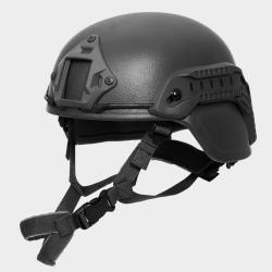Mich Ballistic Helmet In Black Color