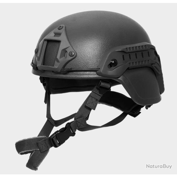 Mich Ballistic Helmet In Black Color
