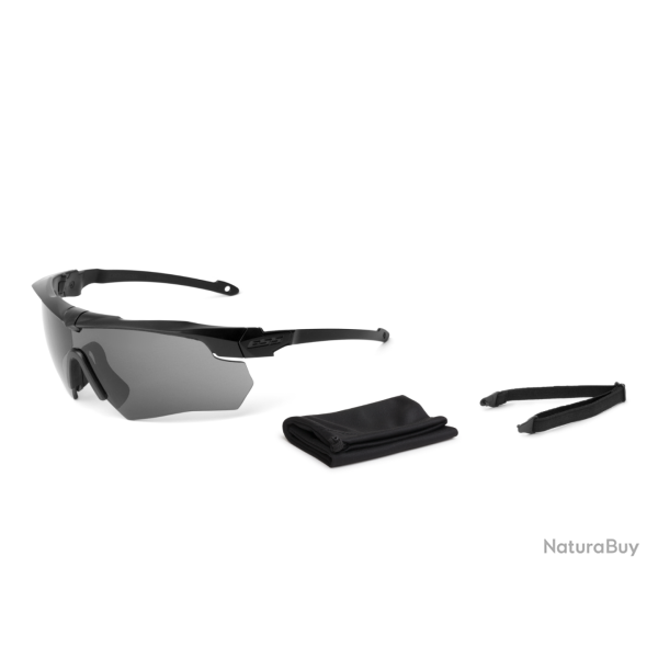 Lunettes Crossbow Suppressor One Noire - 1 Ecran (Fume)