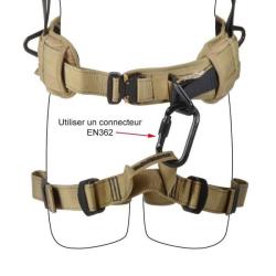 Attila Gt Pontet Textile Noir (Ceinture + Bretelles D'Allegement + Sangke