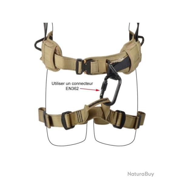 Attila Gt Pontet Textile Noir (Ceinture + Bretelles D'Allegement + Sangke