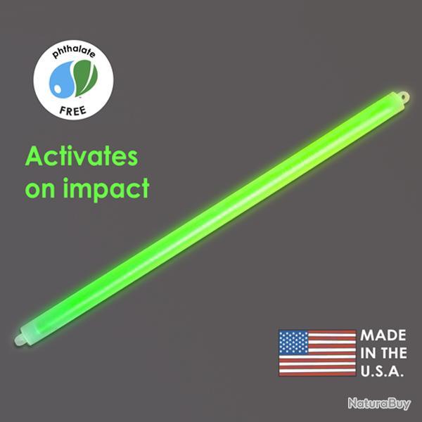 6" (15Cm) Chemlight Lightstick 30 Min Hi - Red/Rouge