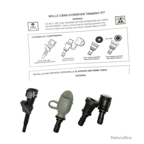 Embout Type A Pour Masque - Noir