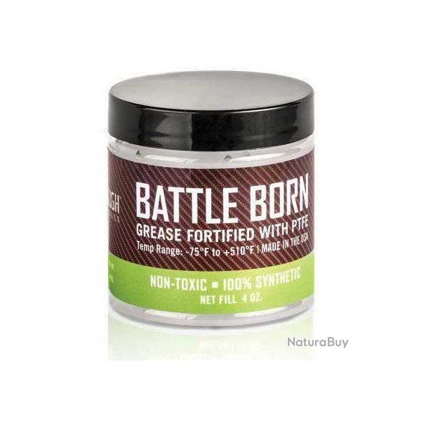 Graisse Battle Born avec Ptfe - Seringue 12cc