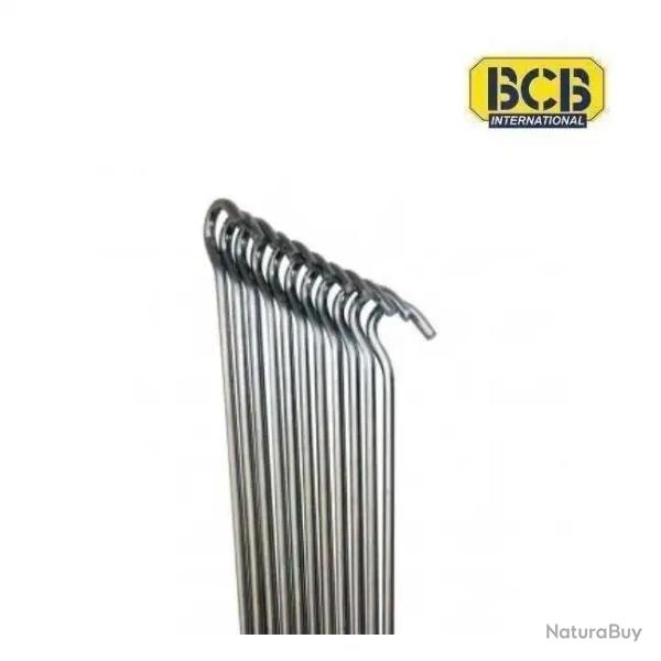 10 Piquets De Tente Acier