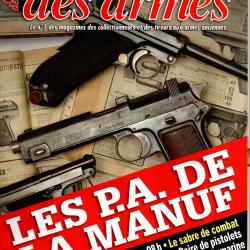 gazette des armes 446, pa de saint-&eacute;tienne, sabre de combat 1798 mac donald, karabiner 98 b, denain,