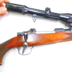 Superbe carabine &agrave; verrou Brno ZKK600 en calibre 7x64 avec Lunette Svarowski 1,5-6 X42.