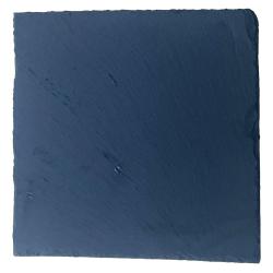 Planche &agrave; d&eacute;couper / Plateau en Ardoise carr&eacute; 30 x 30 cm &agrave; personnaliser