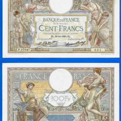 France 100 Francs 1930 Merson Grand Billet Franc Frs Frc Frcs