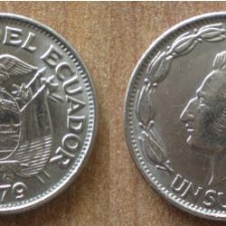 Equateur 1 Sucre 1979 Piece Amerique Centrale