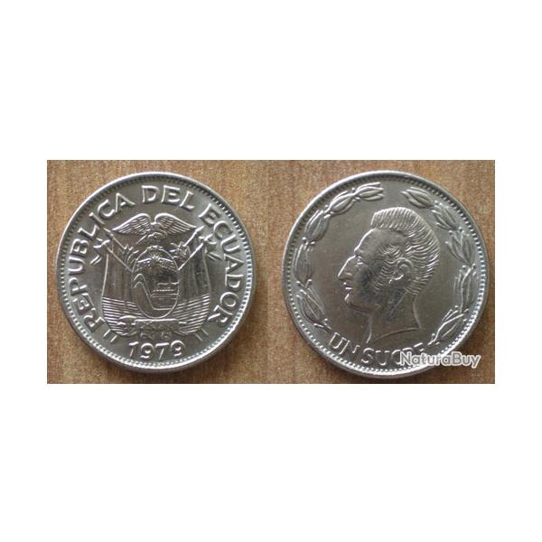 Equateur 1 Sucre 1979 Piece Amerique Centrale