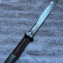 Ba&iuml;onnette allemande 98k -WW2