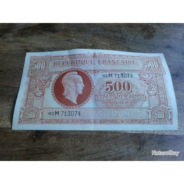 monnaie 500 francs  marianne 65 M 713074