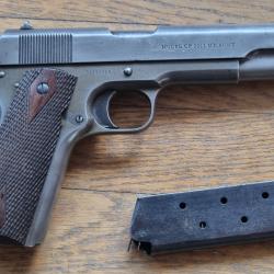 Colt 1911 M1911 Us Army calibre .45 ACP WW1