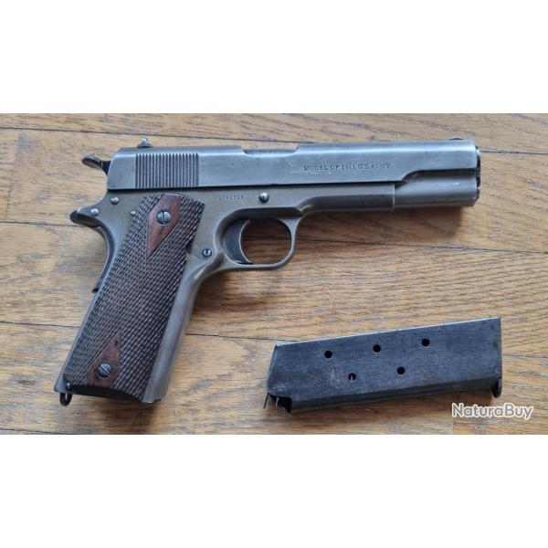 Colt 1911 M1911 Us Army calibre .45 ACP WW1