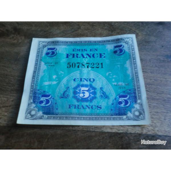 monnaie 5 francs  1944   50787221