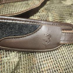 Bretelle pour carabines Blaser cuir et loden