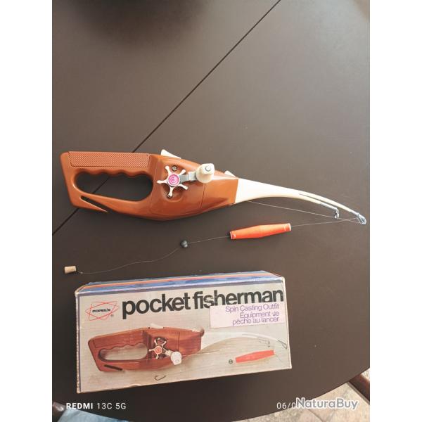 Ensemble compact de peche Pocket fisherman