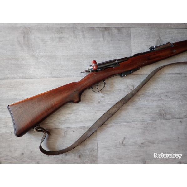 Magnifique fusil suisse 1896/11 Schmidt Rubin. 96/11 class� en D ; libre pour majeur.
