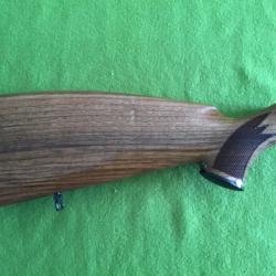 MAGNIFIQUE CROSSE EN BOIS NOYER POUR BLASER R93 CROSSE D ORIGINE.