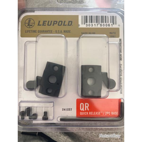 Embases leupold QR sauer