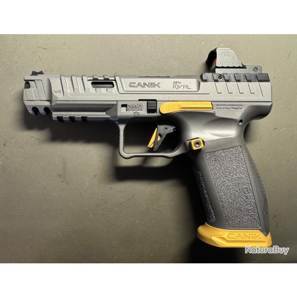 CANIK SFX RIVAL 9MM avec point rouge Mecanik - Parfait �tat