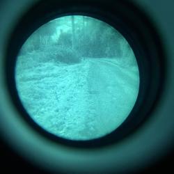 Monoculaire dip&ocirc;le d128 photonis White phosphore