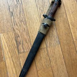 Ba&iuml;onnette Enfield 1907 militaria